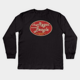 RETRO STYLE - THE REGAL BEAGLE 70S Kids Long Sleeve T-Shirt